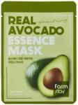Farmstay Real Avocado Essence Mask - Mască hrănitoare și liniștitoare 1buc/23ml Masca de fata