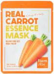 Farmstay Real Carrot Essence Mask - Mască iluminatoare cu morcov 1buc/23ml Masca de fata