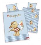 Herding Gyerek pamut ágyneműhuzat a Pitzelpatz kiságyhoz, 100/135+40/60 (POSCIEL DZIECI MIŚ PITZELPATZ)