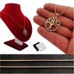 Golden Celebrity Arany Nyaklánc Szerencsefa 18K 50CM Ajándék