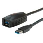 Roline Usb 3.0 активен удължителен кабел roline 12.04. 1096, 5.0 м (12.04. 1096-8) (12.04.1096-8)