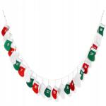 H&S Decoration Adventi Naptár Lógó Filc 24 Zokni 2, 2M Karácsonyi Girland (4903336835246)