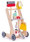Woodyland Woody Drew takarítókészlet, fa, 32×35×61cm, 7 tartozékkal, 3 éves kortól (91934)