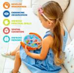 MAZE Labirintus 3D játék 4-8 éves gyerekeknek (LABIRYNT DLA DZIECI ZABAWKA LOGICZNA PUZZLE)