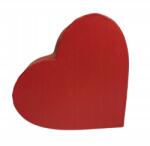  Díszdoboz szív piros (SER-RED)