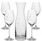  Vital boros ajándékkészlet (kancsó 4 pohár) 30538 Kristályok (2457)