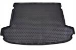 J&J Automotive Gumi csomagtartószőnyeg Kia Sportage 2016-2021, emelt peremmel, fekete színű