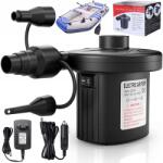 Teesa Erős Elektromos Pumpa Felfújható Matrachoz Uszodába 12V +végek (TSA9101)