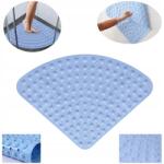 Zaxer Félkör alakú csúszásgátló Zuhanyszőnyeg Kabin Biztonságos És Tartós (DOM/MW/C-MAT04)