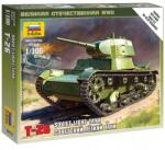 Zvezda Wargames (II. világháború) tank 6113 Szovjet T-26 M tank (1: 100) (4600327061133)