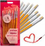 Loveart Ecsetkészlet LoveArt 8 db-os művészi olajfestékekhez (Pędzle Zestaw 8szt)