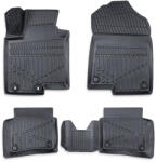 J&J Automotive Gumiszőnyegek Hyundai i20 2021-hez, fekete, 4 db, TPE anyag