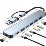  Hub Adapter Usb-c 7in1 Usb Olvasó Usb 3.0 Audio (oshhni-68047368)