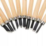 Decortrend Véső Asztalos vésők Szobrászati Modellező kések 10db (042635)