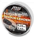 MS Range High-S Shock Leader 0, 24 mm 200 m (1406424)