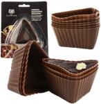 Karl Hausmann 6 db Szilikonos Sütőforma muffinokhoz, Muffin Sütőlemez, Muffin Sütőforma Szett (FOREMKI SILIKONOWE NA BABECZKI MUFFINKI 6szt)