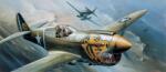Academy 12468-as modellkészlet P-40E (1: 72)