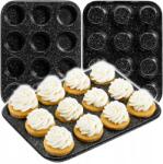 Karl Hausmann Muffin/babacska Sütőforma, Gránit Bevonatú, Tapadásmentes Sütőlemez (5907564503327)
