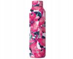 Stor Quokka Solid, rozsdamentes acél kulacs termosz Pink Bloom, 850ml, 40194 (40194)