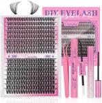  Szempilla hosszabbító szett szempilla göndörítő 329 db-os (30D-40D)