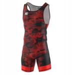 Extreme Hobby Gyerek birkózó jelmez Havoc Piros 116 Extreme Hobby (2688-40324-116)