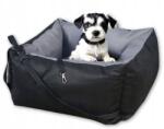 Dogsy Autós Szállító Gyerekülés Kutya-macska járóka 55x55 Vízálló Fekete (5905359873228)