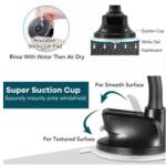 Mega Drive Suport telefon magnetic auto cu fixare pe parbriz cu ventuza MEGA DRIVE 02809