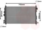 VAN WEZEL Radiator, racire motor VAN WEZEL 37002599 (37002599)