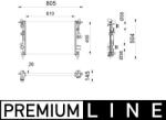 MAHLE Radiator, racire motor MAHLE BEHR *** PREMIUM LINE *** CR 2797 000P (CR 2797 000P)
