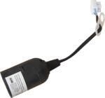 Anco Foglalat Sorkapoccsal E27 15cm Hosszú H03vvh2 2x0, 75mm Fekete (321397)