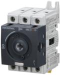 Socomec Szakaszoló kapcsoló 20A 3P ráépíthető sorolható fix M1 SOCOMEC hajtás nélkül (22003001)