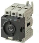 Socomec Szakaszoló kapcsoló 16A 3P ráépíthető sorolható fix M1 SOCOMEC hajtás nélkül (22003000)