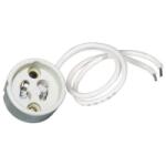 Famatel Foglalat Porcelán E14 M10x1 Szimmetrikus Rögzítés Famatel (402)