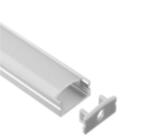 Clearled Led Sín Aluminium U Profil 1fm átlátszó Előlappal (clw67611a)