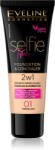 Eveline Cosmetics Fond de ten 2in1, Eveline, Selfie Time, 30ml