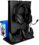 CANYON cooling stand CS-5 RGB PS5 Charge Black (CND-CSPS5B)