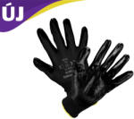 Parweld Grip poliészter kesztyű nitril bevonattal fekete 11-es (P3872-11) - szerszamhaz
