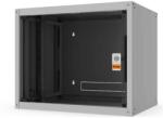 Legrand hálózati rack szekrény 19` 20U SZÉL: 600 MÉLY: 600 MAG: 982 szürke egyrészes üvegajtós készre szerelt MAX: 65 kg