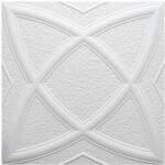 Marbet Álmennyezet - Marbet MARS decor polisztirol fehér festhető mennyezeti burkolólap (50x50cm)