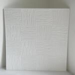  Álmennyezet - Győr beltéri fehér festhető hungarocell polisztirol burkolat, álmennyezet (50x50cm)