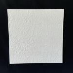  Álmennyezet -Tisza modern beltéri EPS polisztirol álmennyezet lap, festhető dekorpanel, hungarocell mennyezet burkolat (50x50cm)