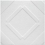 Marbet Álmennyezet - Marbet CHICAGO polisztirol dekor mennyezeti festhető burkolólap (50x50cm) nútos