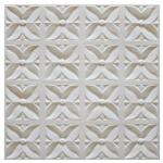 Marbet Mennyezeti burkolólap Margareta (50x50cm) nútos, festhető EPS polisztirol álmennyezet nútos