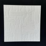  Álmennyezet - Miskolc polisztirol csíkos design festhető álmennyezet, mennyezet burkolat (50x50cm)