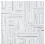 Marbet Álmennyezet - Marbet NORMA-2 modern festhető EPS polisztirol mennyezeti burkolólap (50x50cm)