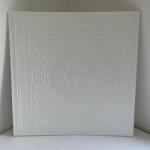  Álmennyezet - Sarkad beltéri fehér festhető hungarocell polisztirol álmennyezet, mennyezet burkolat (50x50cm)