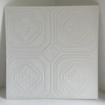  Álmennyezet - Pécs beltéri fehér festhető hungarocell polisztirol álmennyezet, mennyezet burkolat (50x50cm)
