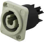 Soundsation WM-AC3P-OUT - Beépíthető 3 pólusú AC tápcsatlakozó kimenet aljzat (SZÜRKE)