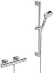 Ideal Standard Ceratherm T25 - Set de duș cu termostat, 2 jeturi, crom A8528AA (A8528AA)