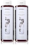 KORRES Aloe & Dittany Set sampon normál és finom hajra dupla csomagolás